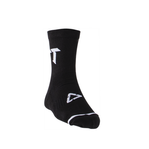 גרבי רכיבה קצרים ליט שחור - LEATT MTB SOCKS 