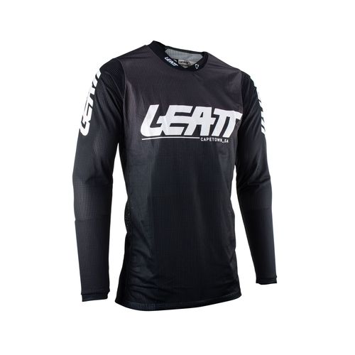 חולצת רכיבה מאווררת ליט שחור - LEATT MOTO 4.5 X-FLOW V23