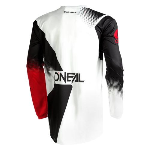 חליפת אוניל שחור / לבן - ONEAL ELEMENT RACERWEAR V22 