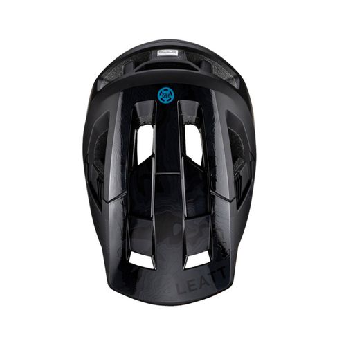 קסדת אול מאונטיין לאופניים ליט שחור -  LEATT MTB ALL MOUNTAIN 4.0 V23