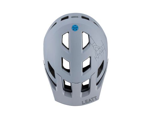 קסדת אול מאונטיין לאופניים ליט אפור - LEATT ALL MOUNTAIN 1.0 TITANIUM V23