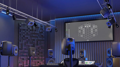 אולם התצוגה הוירטואלי של GENELEC