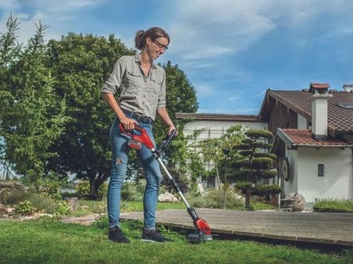 חרמש 18V נטען GE-CT 18 LI E-SOLO מבית EINHELL גוף בלבד