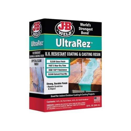 אפוקסי שקוף ליציקה 3.8 ליטר JB WELD
