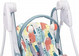 נדנדת תינוק חשמלית ניידת דגם -Baby Delight- Paintbox
