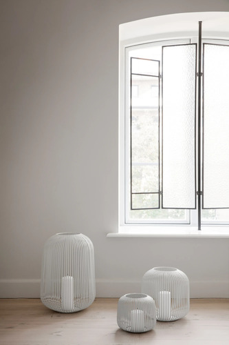  עששית L אפורה LITO Lantern gray