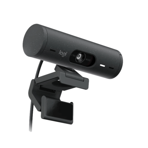 מצלמת רשת Logitech BRIO 500 צבע גרפיט