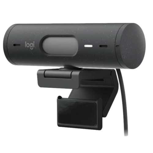 מצלמת רשת Logitech BRIO 500 צבע גרפיט