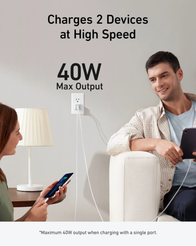 מטען קיר Anker 521 Charger (Nano Pro) 40W Series 5