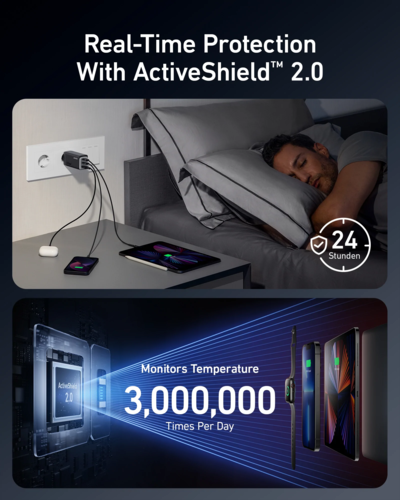 מטען קיר Anker 735 Charger (GaNPrime 65W)