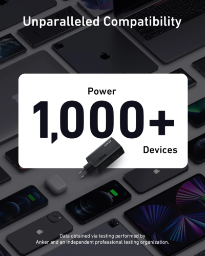 מטען קיר Anker 735 Charger (GaNPrime 65W)