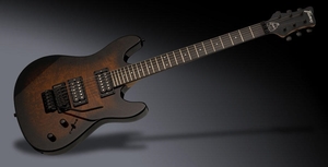 גיטרה חשמלית עם גשר פלויד FRAMUS FDS Diablo Progressive X AT THP BLK