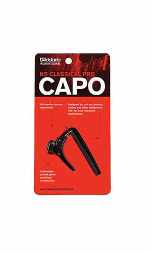 קאפו לגיטרה קלאסית– Daddario PW-CP-04 Planet Waves NS Classical Pro Capo