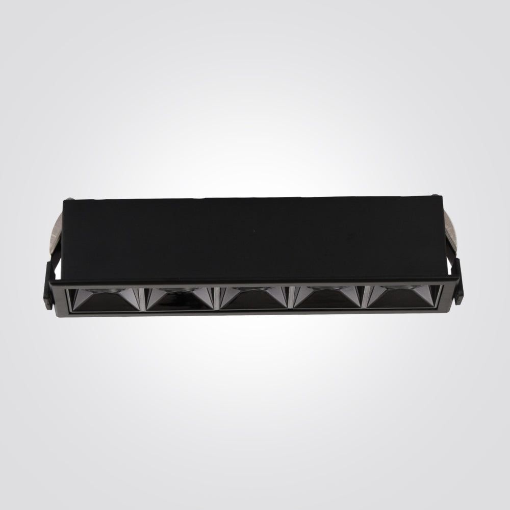 שקוע תקרה שחור 3000K 20W אור חם
