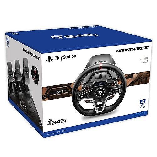 הגה מרוצים Thrustmaster T248 PS4 צבע שחור