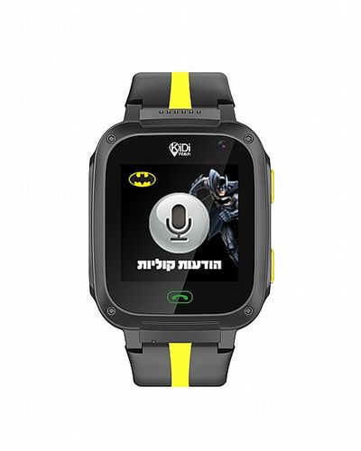 שעון חכם לילדים KIDI WATCH Batman ללא GPS בצבע שחור