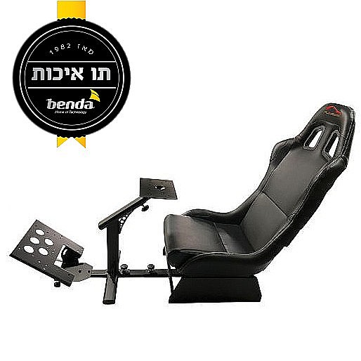 מושב מירוצים PLAYGAME MPS2 שחור