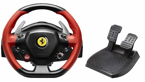 הגה FERRARI458 ל SPIDER XBOX S/X מבית THRUSTMASTER לאקס בוקס יבואן רשמי