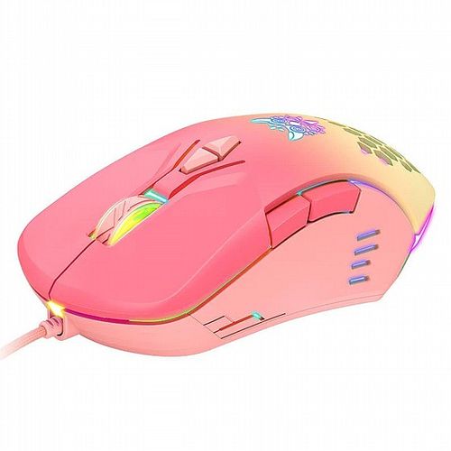 עכבר גיימינג חוטי ONIKUMA CW902 PEACH OR PINK