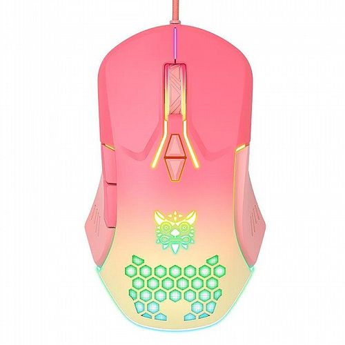 עכבר גיימינג חוטי ONIKUMA CW902 PEACH OR PINK