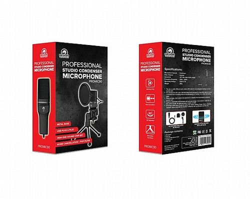 מיקרופון איכותי Dragon Professional Studio Condenser Microphone Pro 90 עברית אנגלית
