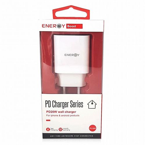 מטען קיר ENERGY Boost PD 20W Wall Charger