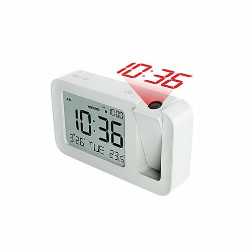 Miracase Projection Alarm Clock שעון מעורר דיגיטלי עם מקרן