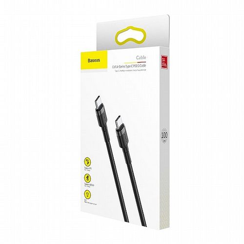 Baseus Cafule Series Type-C To Type-C 1M שחור