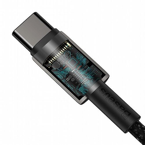Baseus Data Cable Type-C To Type-C 100W 1M שחור