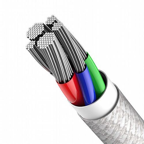 Baseus Data Cable Lightning To Type-C 20W לבן