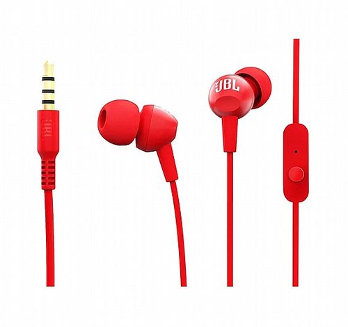 אוזניות חוטיות JBL C100SI 3.5mm 