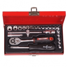 סט בוקסות אינטשי1/4במארז מתכתPROFXENE - P529-25