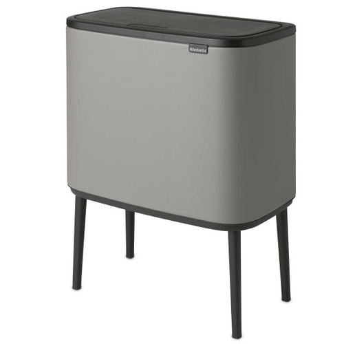 פח אשפה טאץ' 36 ליטר, BO אפור בטון Brabantia