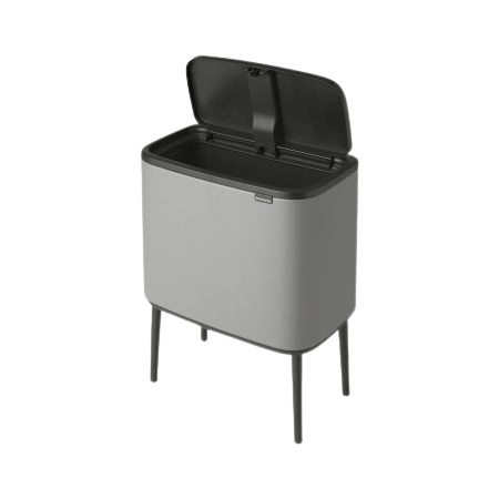 פח אשפה טאץ' 36 ליטר, BO אפור בטון Brabantia