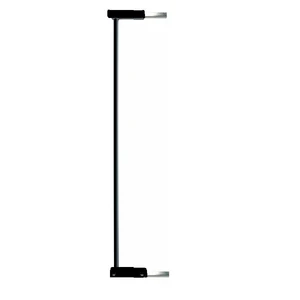 הארכה 7 ס"מ לשער בטיחות ללא קדיחה - שחור