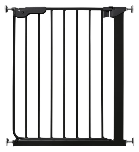 שער בטיחות ללא קדיחה לפתחים צרים במיוחד Slimfit - שחור