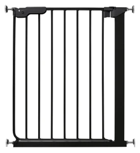 שער בטיחות ללא קדיחה לפתחים צרים במיוחד Slimfit - שחור