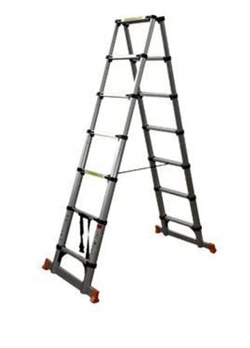  סולם טלסקופי כפול 18 שלבים 2X9 KR-5.2 DUBLE-X