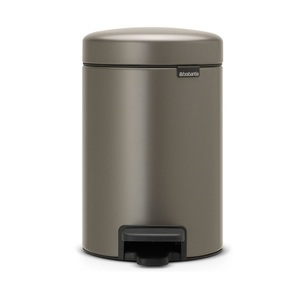 פח אשפה פדל 3 ליטר פלטינום Brabantia