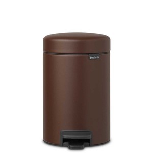 פח אשפה עגול 3 ליטר, חום Brabantia