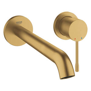 ברז קיר גרואה 19967GN1 אסנס ESSENCE זהב מוברש GROHE