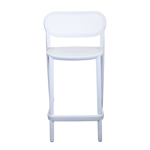 כסא בר דגם Nuta לבן Gaber 68cm 