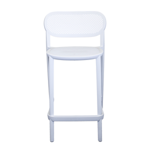 כסא בר דגם Nuta לבן Gaber 68cm 