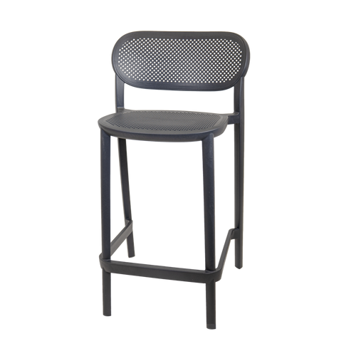 כסא בר דגם Nuta אפור כהה Gaber 68cm 