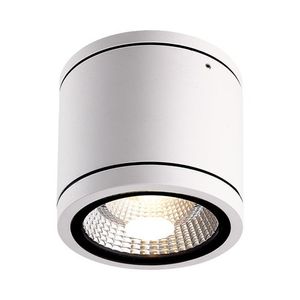 גוף תאורה צילינדר לבן IP65 TOP 22W, אור חם Nisko
