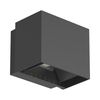 גוף תאורה צמוד קיר זווית משתנה 15°~120° שחור  U&D GLOW 10W אור ניטרלי IP65 