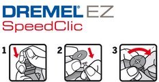 דיסקית חיתוך יהלום DREMEL‎® EZ SpeedClic‎ SC545 דרמל