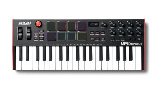 Akai Pro MPK mini plus midi keyboard top