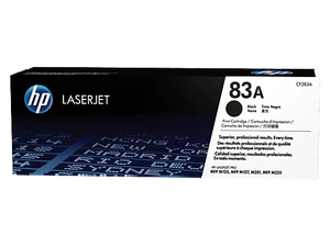 טונר שחור מקורי HP CF283A 83A (הספק 1,500 דף)