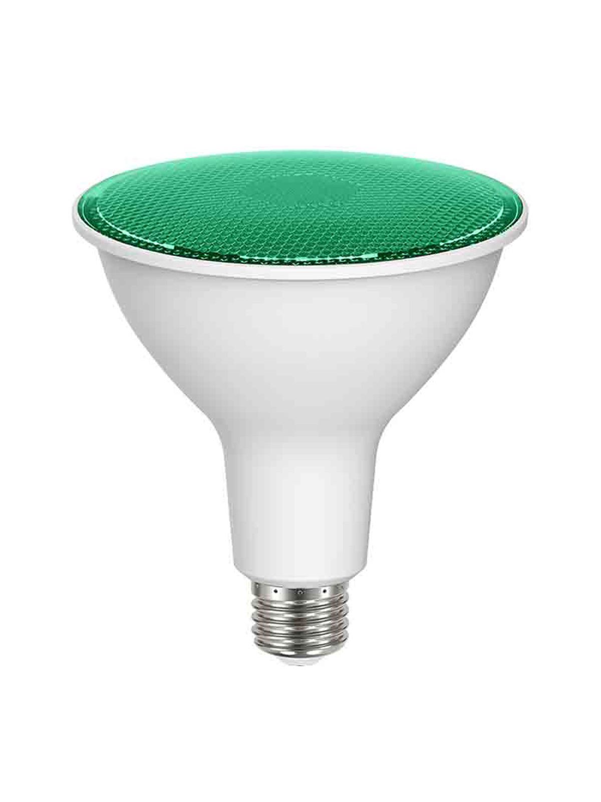 מנורת LED IP65 20W PAR38 ירוק